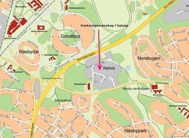 Kontorsplatser(Yta:141 m²)	för uthyrning i Täby, Nytorpsvägen 32, 183 71 Täby. Inga extra avgifter | MatchOffice.se