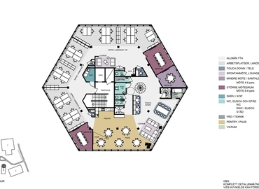 Kontorsplatser(Yta:4000 m²)	för uthyrning i Sollentuna, Bergkällavägen 34, 192 79 Sollentuna. WiFi-anslutning ingår | MatchOffice.se