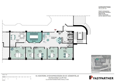 240 m² Warehouse for rent in Sodertälje, Södertälje (151 38) - 6 | MatchOffice.com