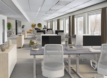 Kontorsplatser(Yta:1420 m²)	för uthyrning i Kronborgsgränd 7, 164 46 Kista. Fullt utbud av faciliteter | MatchOffice.se