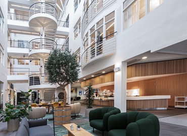 Kontorsutrymme(Yta:455 m²)	att hyra i Kronborgsgränd 23, 164 46 Kista. Handikappanpassad | MatchOffice.se