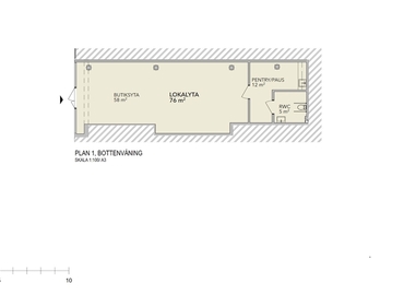 76 m² Commercial shop for rent in Sigtuna, Nymärsta gränd 3 (195 30) - 4 | MatchOffice