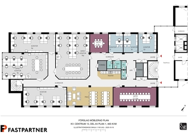 Kontor(Yta:460 m²)	för uthyrning i Sollentuna, ANIARAPLATSEN 4-6, 191 47 Sollentuna. Handikappanpassad | MatchOffice.se
