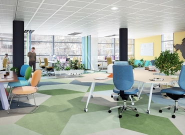 Kontorsplatser(Yta:787 m²)	att hyra i Finlandsgatan 40, 164 74 Kista. Handikappanpassad | MatchOffice.se