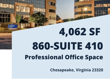 4062 m² Office space up for rent in Chesapeake, VA, Greenbrier Circle 860, 23320  - 0 | MatchOffice
