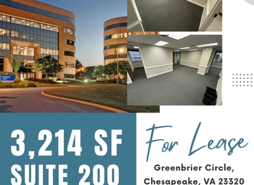 Office Greenbrier Circle 860 23320 Chesapeake, VA