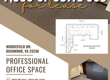 7056 m² Serviced office in Richmond, VA, Moorefield Park Drive 804 (23236) - 1 | MatchOffice.com