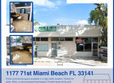 Office 71st Street 1177 33141 Miami Beach, FL