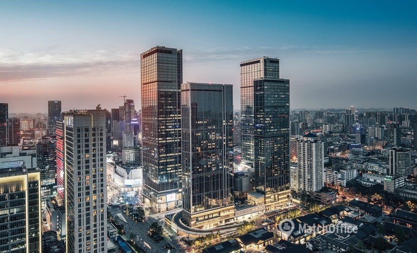 2000 m² Business park in Chengdu, IFS Guo Ji Jin Rong Zhong Xin (610000) - 1 | MatchOffice