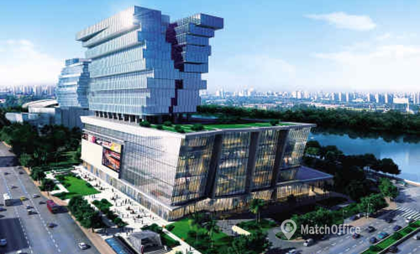 100 m² Business center building available to rent in Guangzhou, 8/F (510030) - 0 | MatchOffice