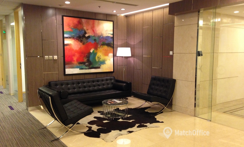 100 m² Business center place available to rent in Shanghai, Puxi, Hong Kong New World Tower (200021) - 0 | MatchOffice
