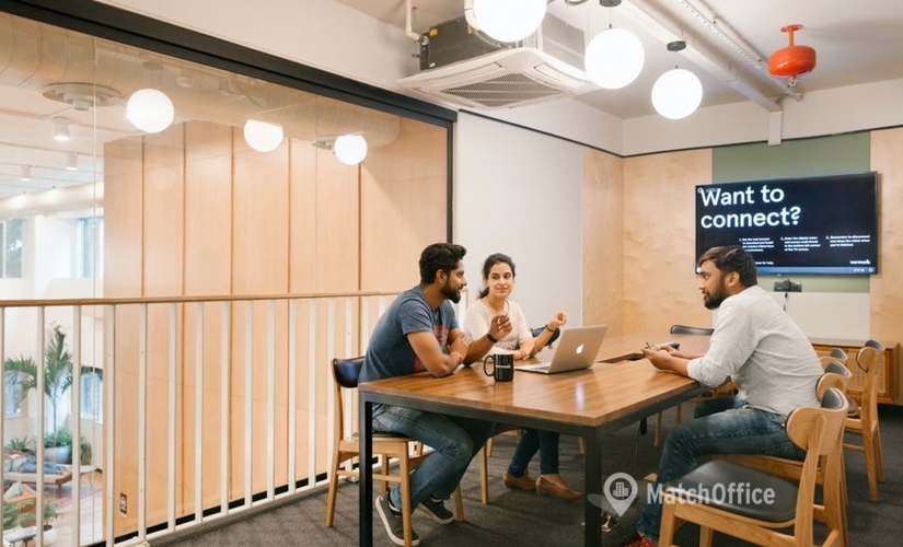 40 m² Coworking space  in Bangalore Central, 80 Feet Main Road (560034) - 1 | MatchOffice.com