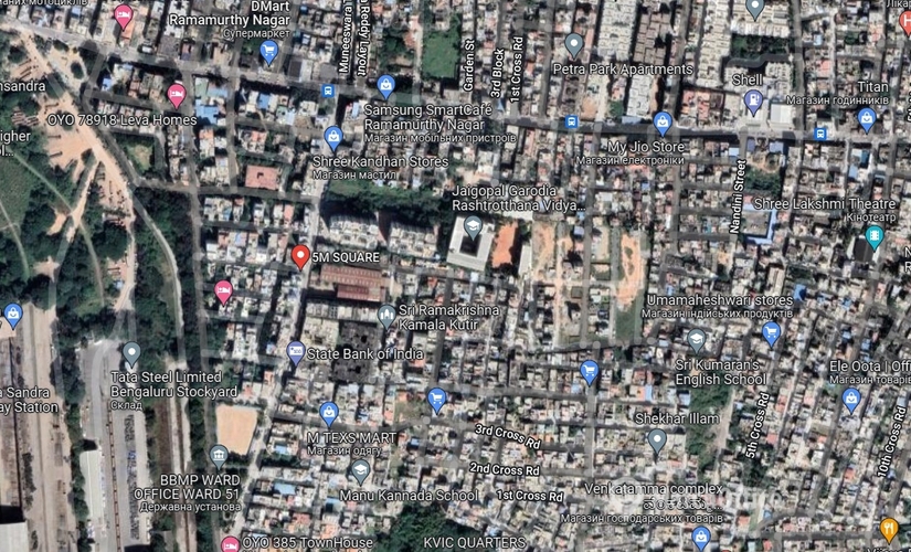 12 m² Serviced office in Bangalore Central, 5M SQUARE (560016) - 1 | MatchOffice.com