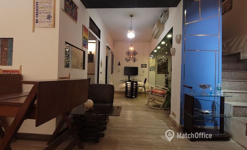 10 m² Coworking space in Greater Kailash, F8 Kailash Colony (110048) - 2 | MatchOffice.com