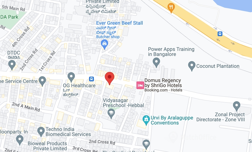 260 m² Business space in Bangalore Central, Bhoopasandra Main Road 14 (560094) - 1 | MatchOffice