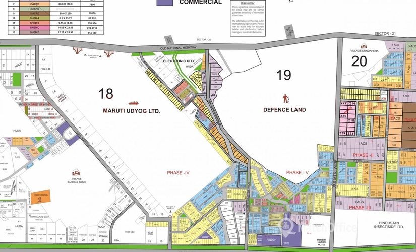 200 m² Business space in Gurgaon, Udyog Vihar Phase V 500 (122008) - 0 | MatchOffice