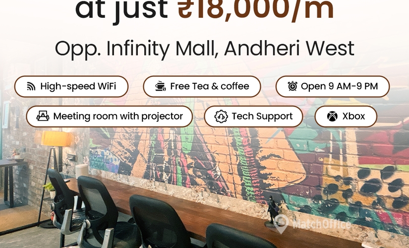 4800 m² Coworking in Mumbai Central, New Link Road 5A (400053) - 0 | MatchOffice.com