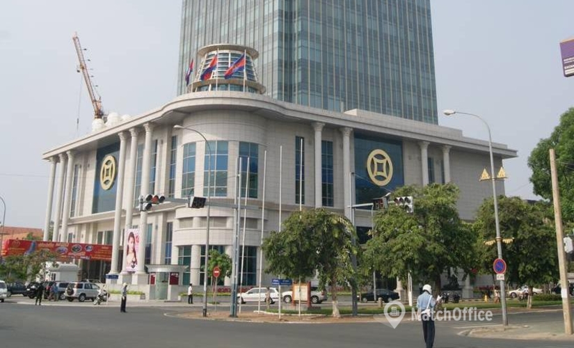 55 m² Coworking in Phnom Penh, Canadia Bank Tower (12000) - 1 | MatchOffice.com