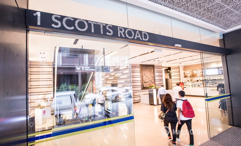 52 m² Serviced office property available to rent in Orchard, 1 Scotts Road (228208) - 1 | MatchOffice.com