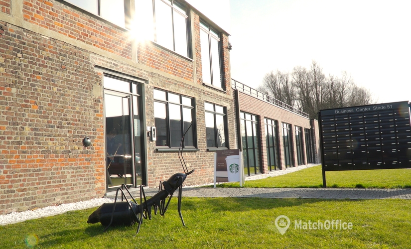 Bureaux équipés à louer à Courtrai, Stedestraat 51, 110 m², - 1 | MatchOffice.be