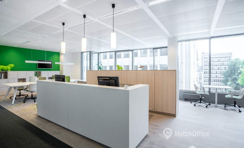 Bedrijfsgebouw te huur  Elsene, Square de Meeûs 37, 40 m², - 1 | MatchOffice.be