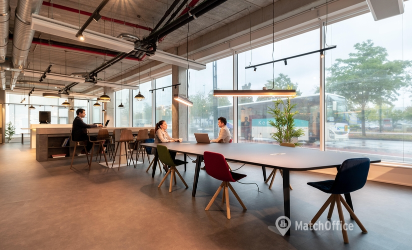Espace de coworking à louer à Anderlecht, Boulevard Industriel 9, 100 m², - 0 | MatchOffice.be