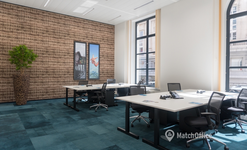 Bureaux partagés à louer à Ixelles, Rue des Colonies 56, 200 m², - 0 | MatchOffice.be