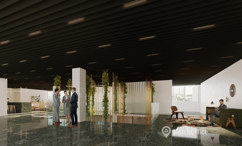 Сentre d'affaires à louer à Anvers, Desguinlei 100, 1441 m², - 1 | MatchOffice.be