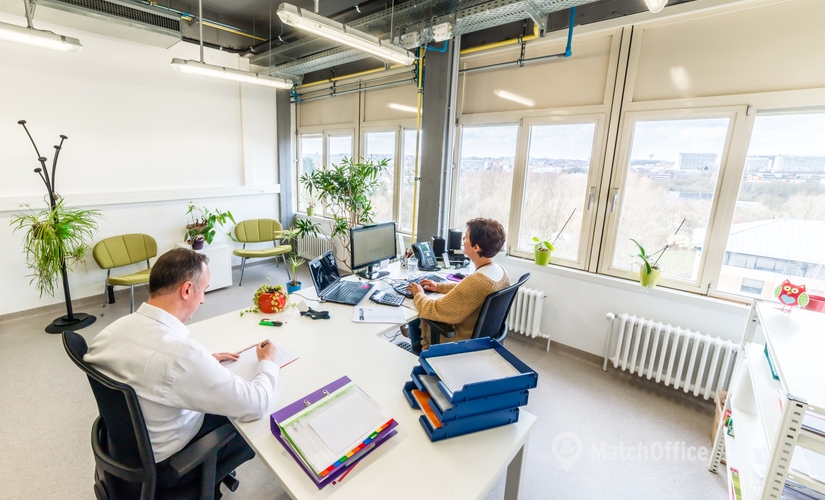 Bureaux à louer à Woluwe-Saint-Lambert, Clos Chapelle-aux-Champs 30, 100 m², - 3 | MatchOffice.be