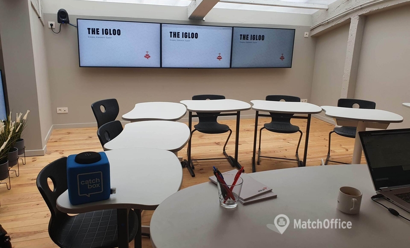 Salle de conférence à louer à Gand, Wiedauwkaai 23, 150 m², - 4 | MatchOffice.be