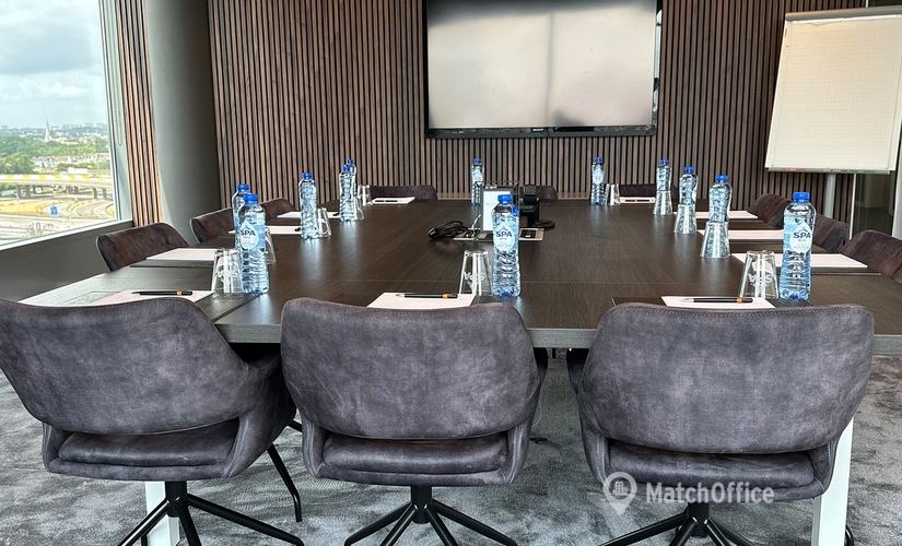 Salle de conférence à louer à Bruxelles Aéroport, Leonardo Da Vincilaan 19, 40 m², - 1 | MatchOffice.be