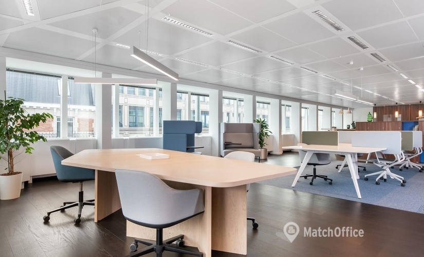 Flexplek te huur Etterbeek, Schumanplein 11, 60 m², - 0 | MatchOffice.be