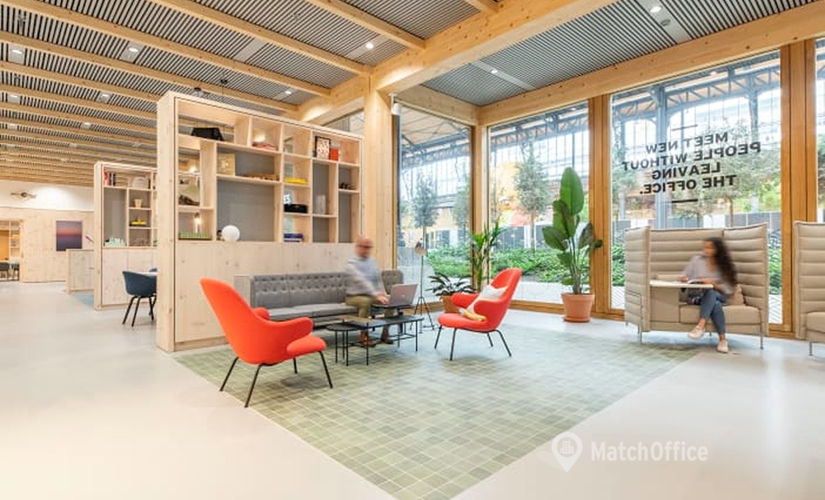 Bedrijfsgebouw te huur  Elsene, Gare Maritime, 150 m², - 1 | MatchOffice.be