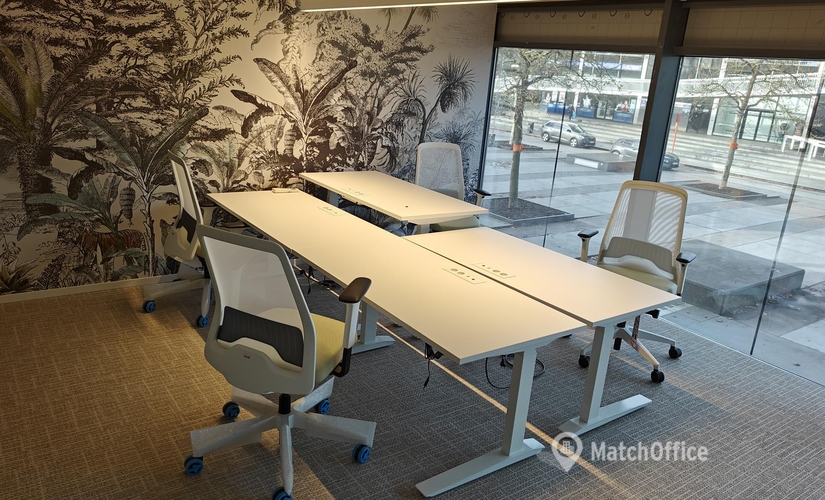 Business center à louer à Saint-Nicolas, Stationsplein 29, 160 m², - 15 | MatchOffice.be