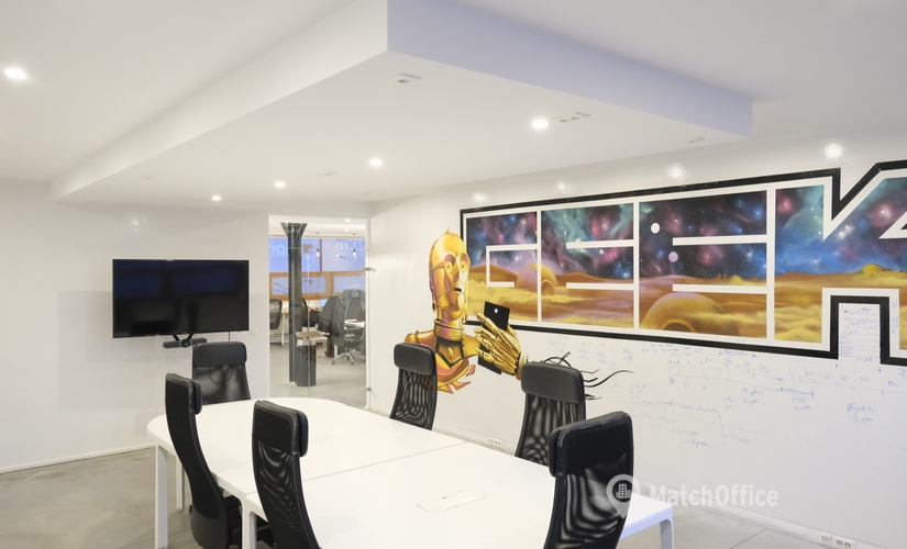 Coworking space te huur  Sint-Jans-Molenbeek, Place de la Minoterie 10, 1000 m², - 2 | MatchOffice.be