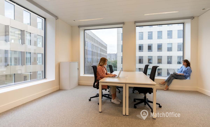 10 m² Coworking in Antwerp, Borsbeeksebrug 34 (2600) - 2 | MatchOffice.com