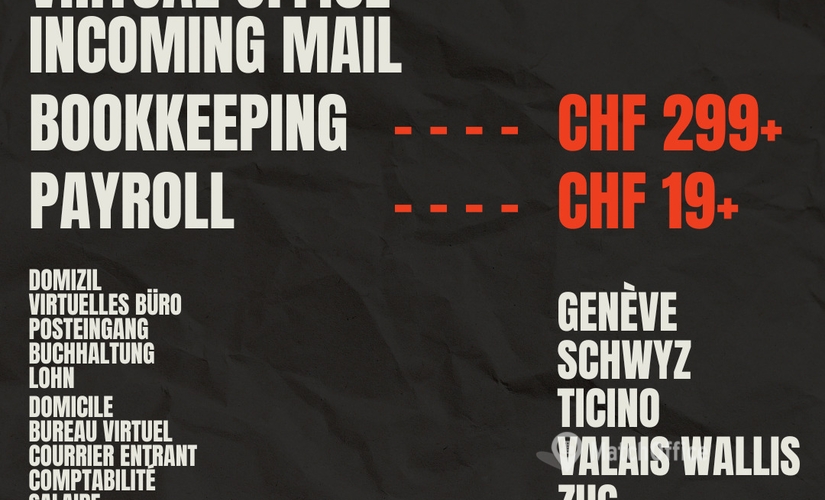 Virtuelles büro Sihlbruggstrasse 6340 Baar