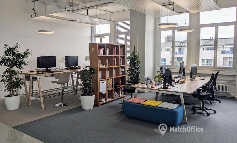 1300 m² Coworking space  in Geneva, La Voie-Creuse 16 (1202) - 1 | MatchOffice