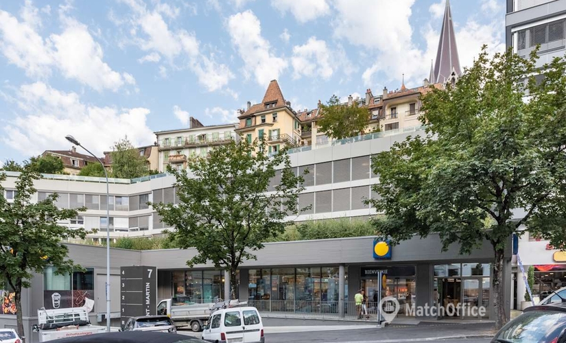 Rue Saint-Martin 7, Business center Lausanne