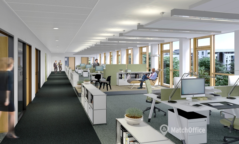 2000 m² Business park place up for rent in Dusseldorf, Hammer Str. (40219) - 2 | MatchOffice