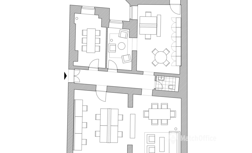 10 m² Business space property up for rent in Berlin Mitte, Linienstraße 71 (10119) - 2 | MatchOffice.com