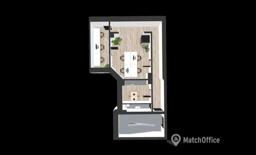 68 m² Serviced office in Munich Maxvorstadt, Amalienstraße 71 (80799) - 3 | MatchOffice