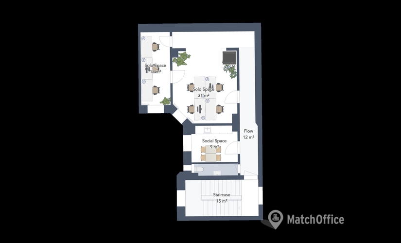 68 m² Business center in Munich Maxvorstadt, Amalienstraße 71 (80799) - 2 | MatchOffice.com