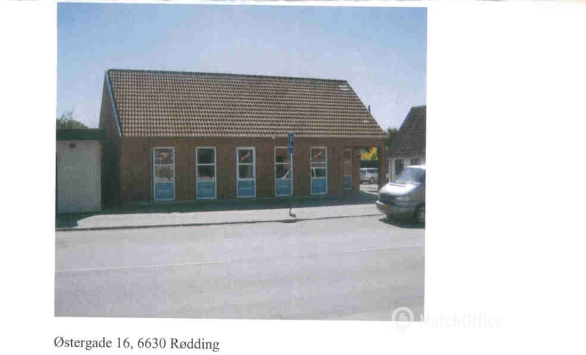 Kontor til leje på Østergade 16, 6630 Rødding - 140 m² | Foto 0 - Lokalebasen.dk