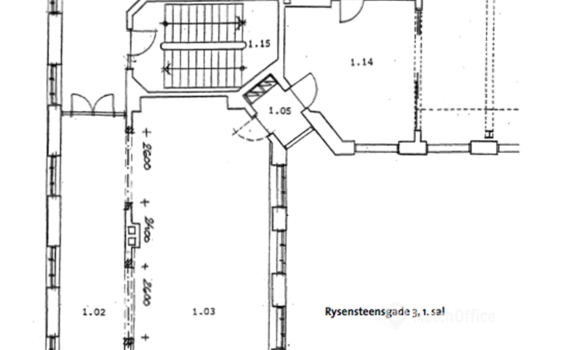 Kontor Rysensteensgade 3, 1 1564 København V