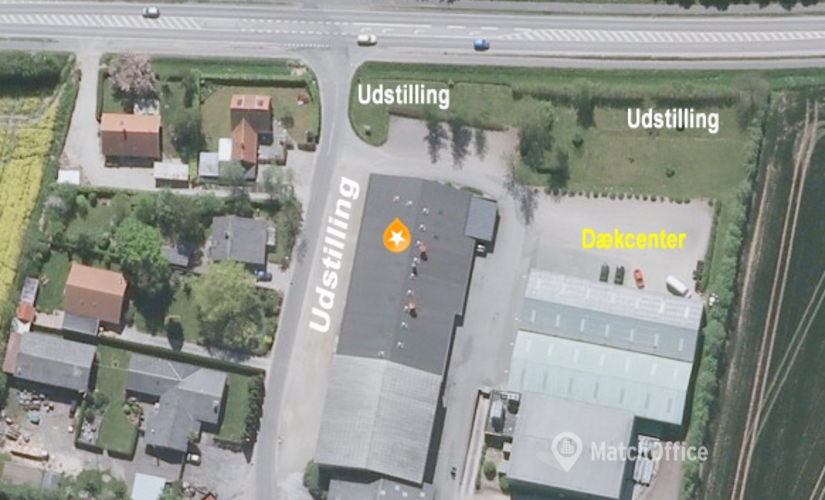 300 m² Workshop space rental in Ullerslev, Bøgeskovvej 150 - 300m2 kassehjelm  (5540) - 2 | MatchOffice