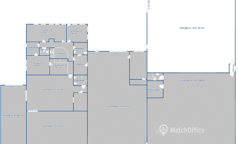 407 m² Workshop space for rent in Kolding, Ambolten 24 D 1/2 (6000) - 0 | MatchOffice.com