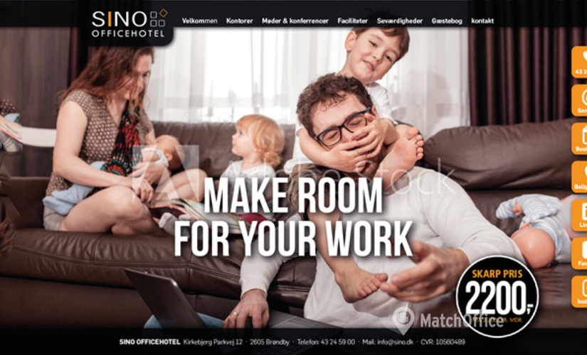 28 m² Conference room in Brondby, Kirkebjerg Parkvej 12 (2605) - 5 | MatchOffice