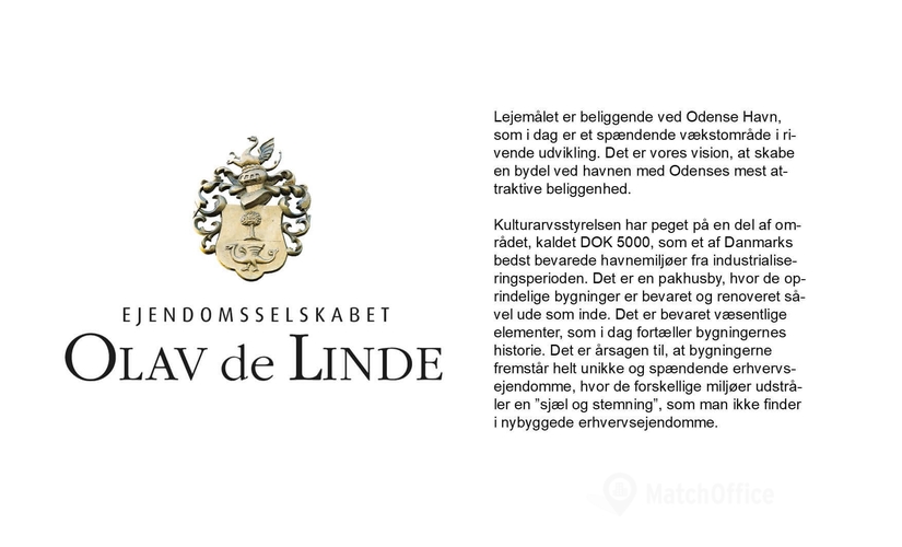 Kontor til leje på Havnegade 34 C 2. sal, 5000 Odense C - 259 m² | Foto 2 - Lokalebasen.dk