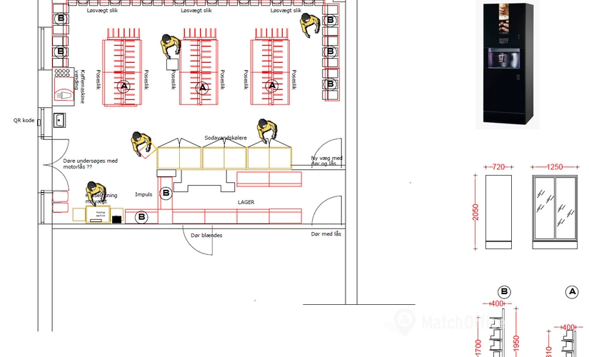 28 m² Store for rent in Odense C, Kongensgade 67 (5000) - 1 | MatchOffice
